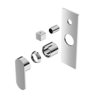 Ecco Shower Mixer With Diverter Trim Kits Only Chrome