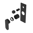 Ecco Shower Mixer With Diverter Trim Kits Only Matte Black