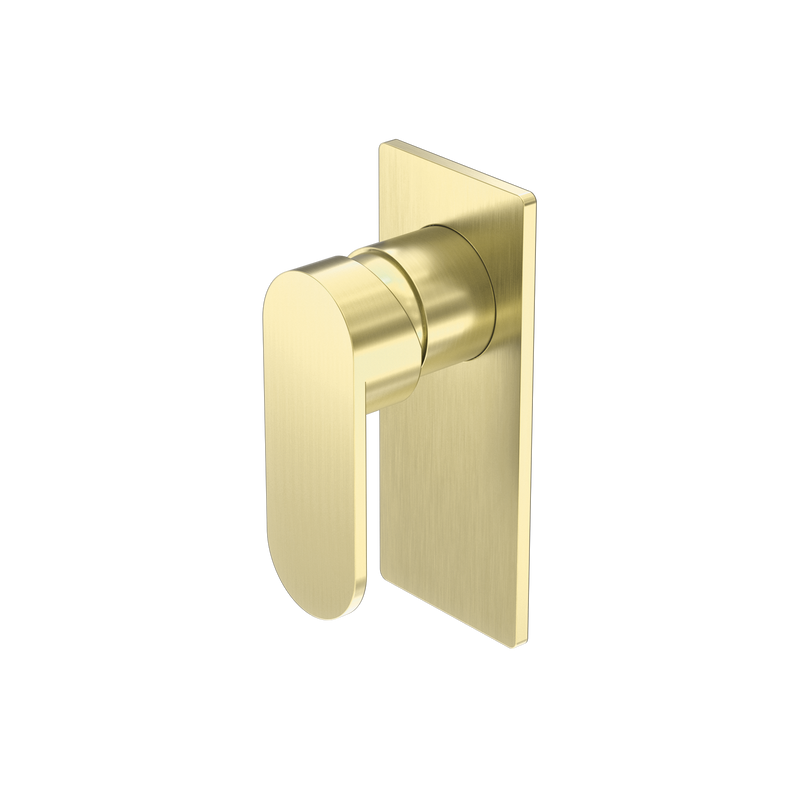 Ecco Shower Mixer Brushed Gold