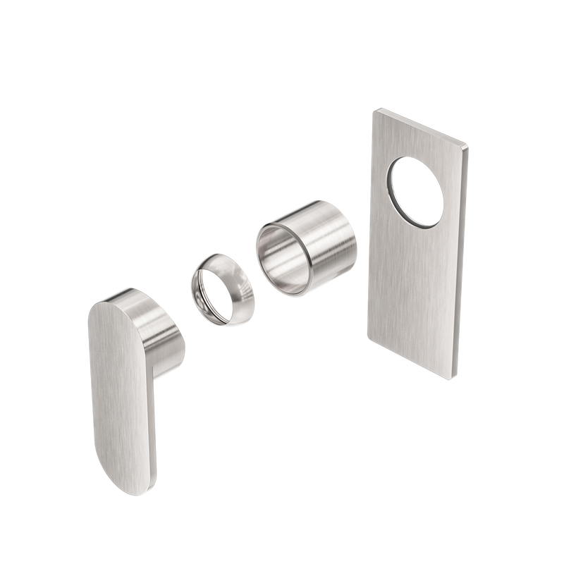 Ecco Shower Mixer Trim Kits Only Brushed Nickel