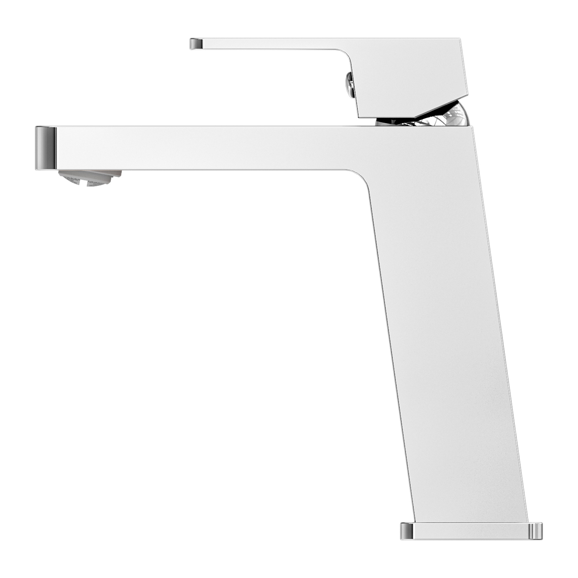 Celia Basin Mixer Angle Spout Chrome