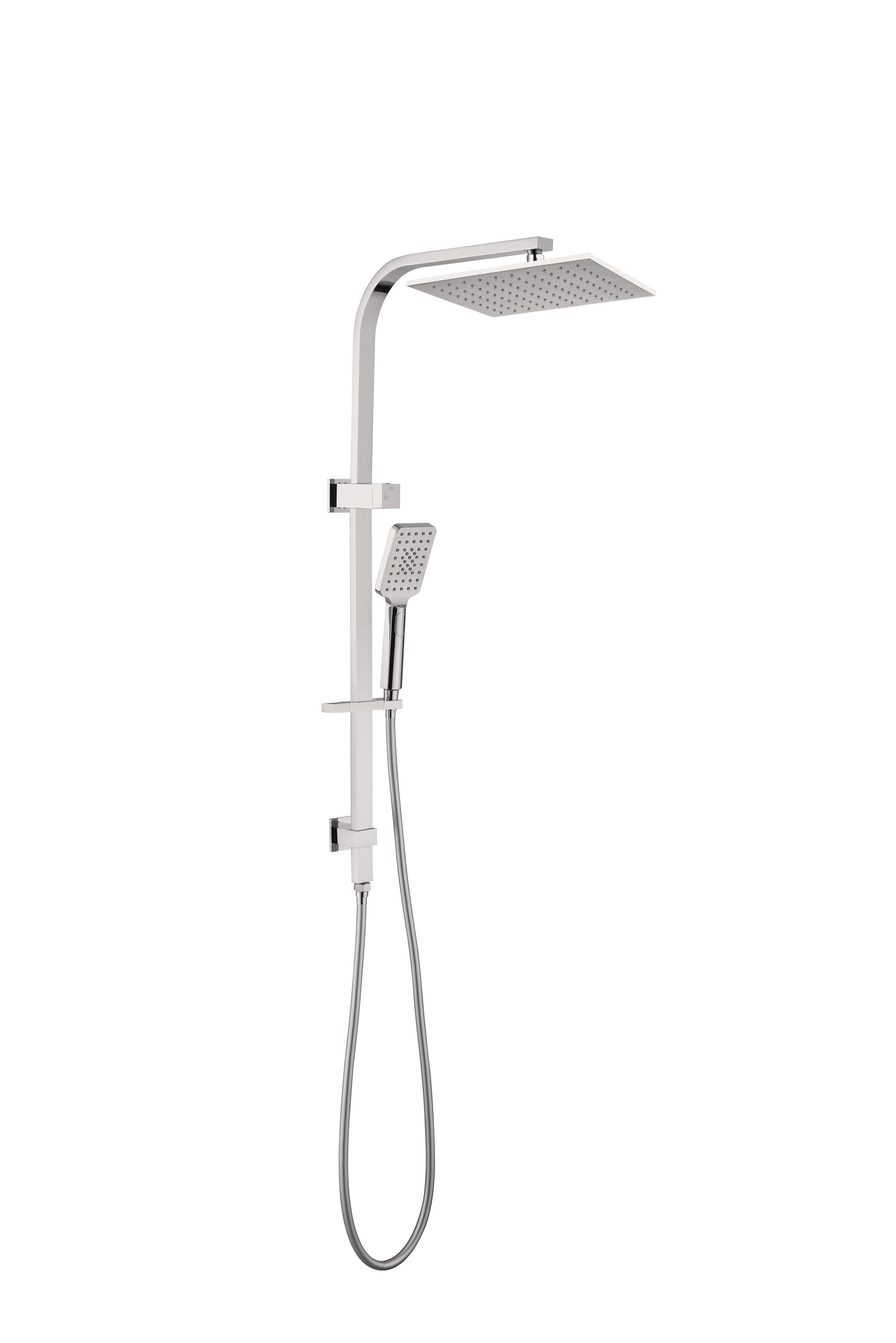 Celia Twin Shower Brushed Nickel
