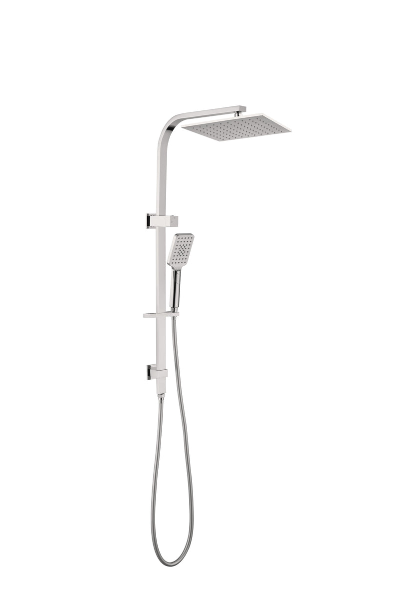 Celia Twin Shower Brushed Nickel