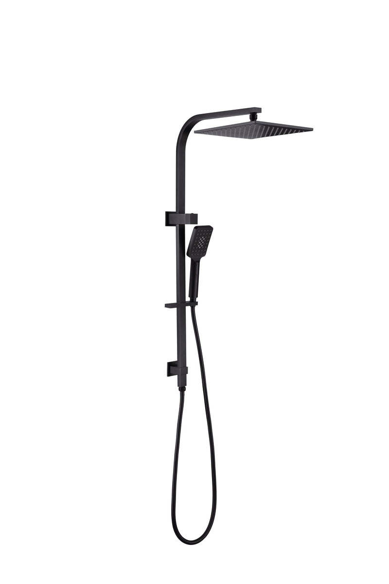Celia Twin Shower Matte Black