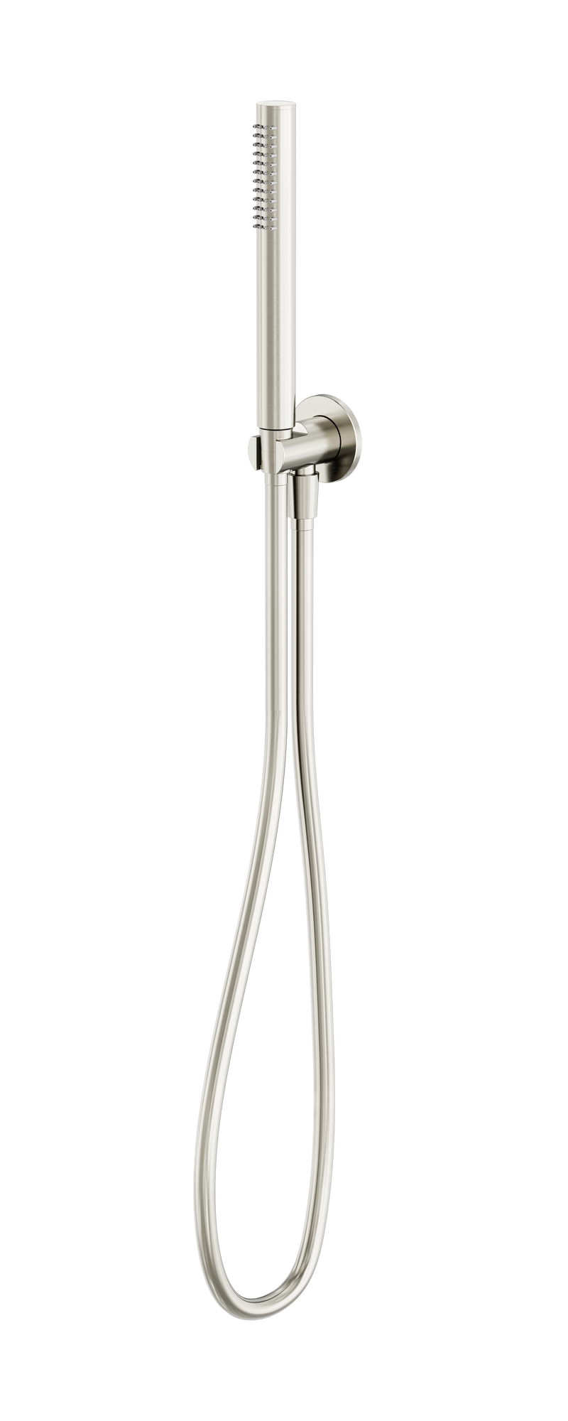 Slim Shower On Bracket Brushed Nickel