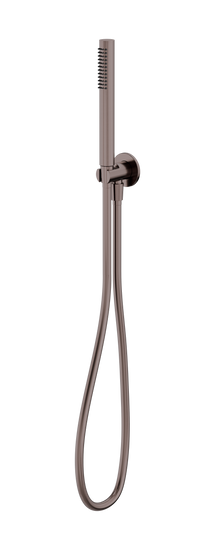 Slim Shower On Bracket Brushed Bronze