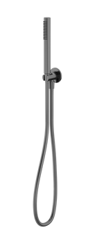 Slim Shower On Bracket Gun Metal
