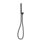 Slim Shower On Bracket Matte Black