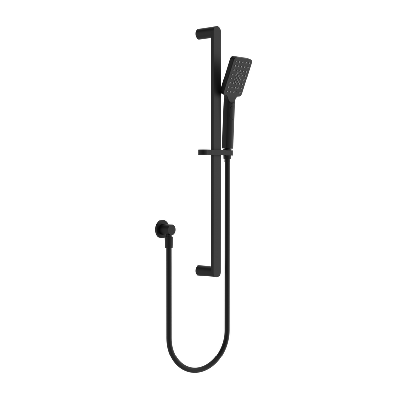 Bianca Shower Rail Matte Black
