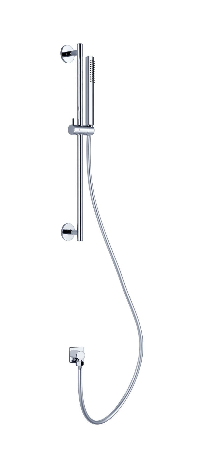 Dolce Shower Rail With Slim Hand Shower Chrome