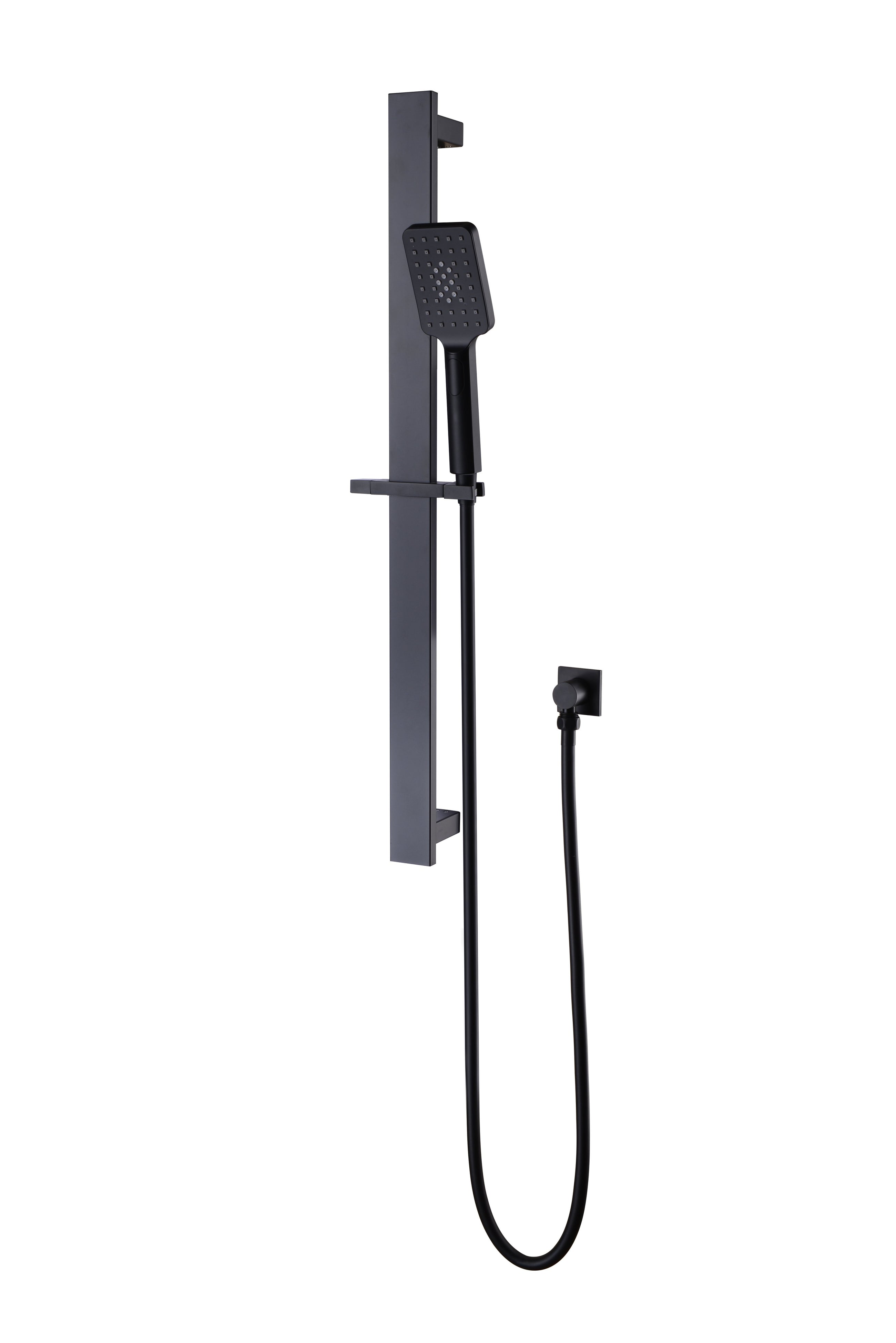 Celia New Shower Rail Matte Black