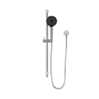 Round Metal Project Rail Shower Brushed Nickel