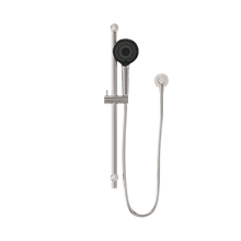 Round Metal Project Rail Shower Brushed Nickel