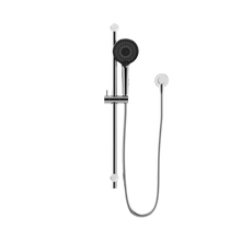Round Metal Project Rail Shower Chrome