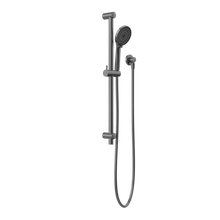 Round Metal Project Rail Shower Gun Metal
