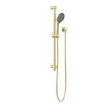 Round Metal Project Shower Rail 4 Star Rating Brushed Gold