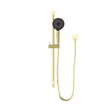 Round Metal Project Shower Rail 4 Star Rating Brushed Gold