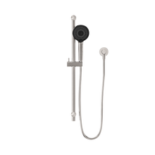 Round Metal Project Shower Rail 4 Star Rating Brushed Nickel