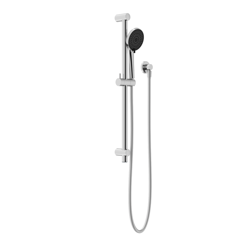 Round Metal Project Shower Rail 4 Star Rating Chrome