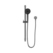 Round Metal Project Shower Rail 4 Star Rating Gun Metal