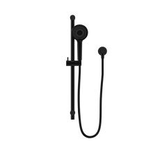 Round Metal Project Shower Rail 4 Star Rating Matte Black