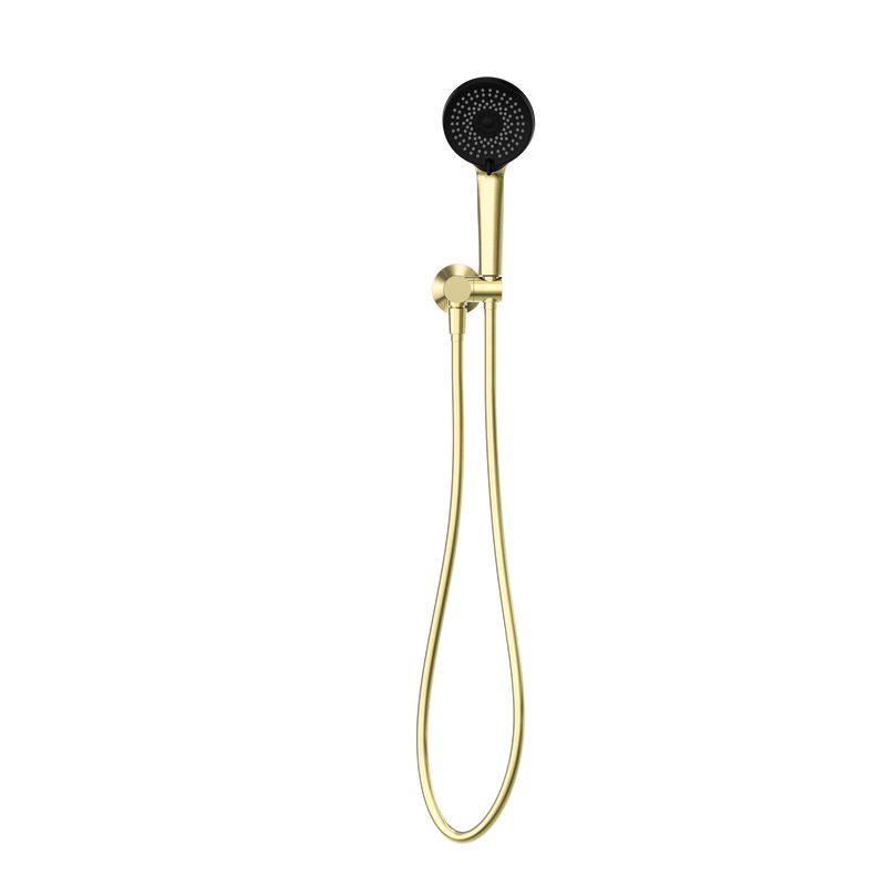 Project Round Shower On Bracket 4 Star Rating Brushed Gold