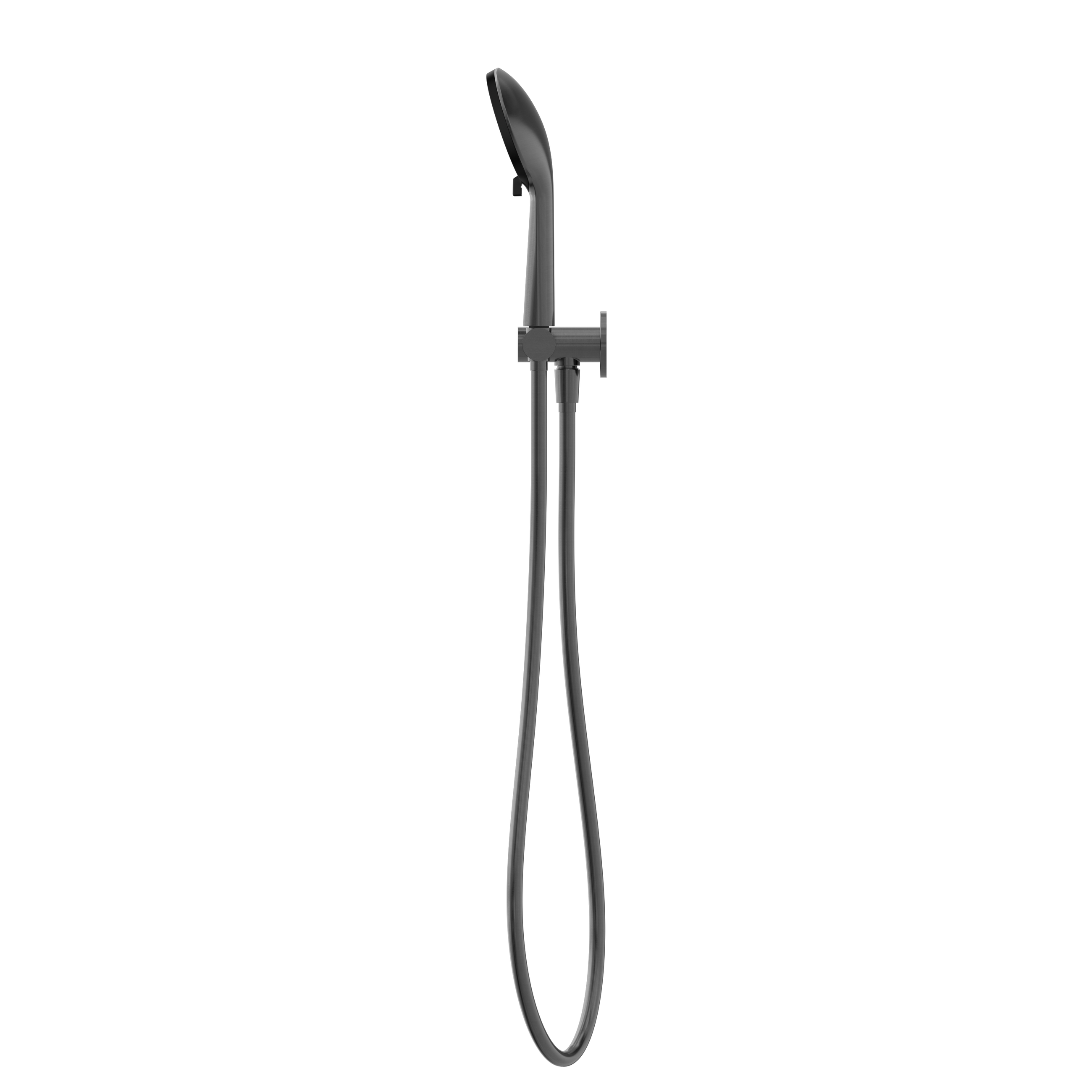 Project Round Shower On Bracket 4 Star Rating Gun Metal