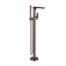Bianca Freestanding Bath Mixer With Hand Shower Brushed Bronze