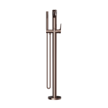 Bianca Freestanding Bath Mixer With Hand Shower Brushed Bronze