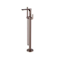Bianca Freestanding Bath Mixer With Hand Shower Brushed Bronze