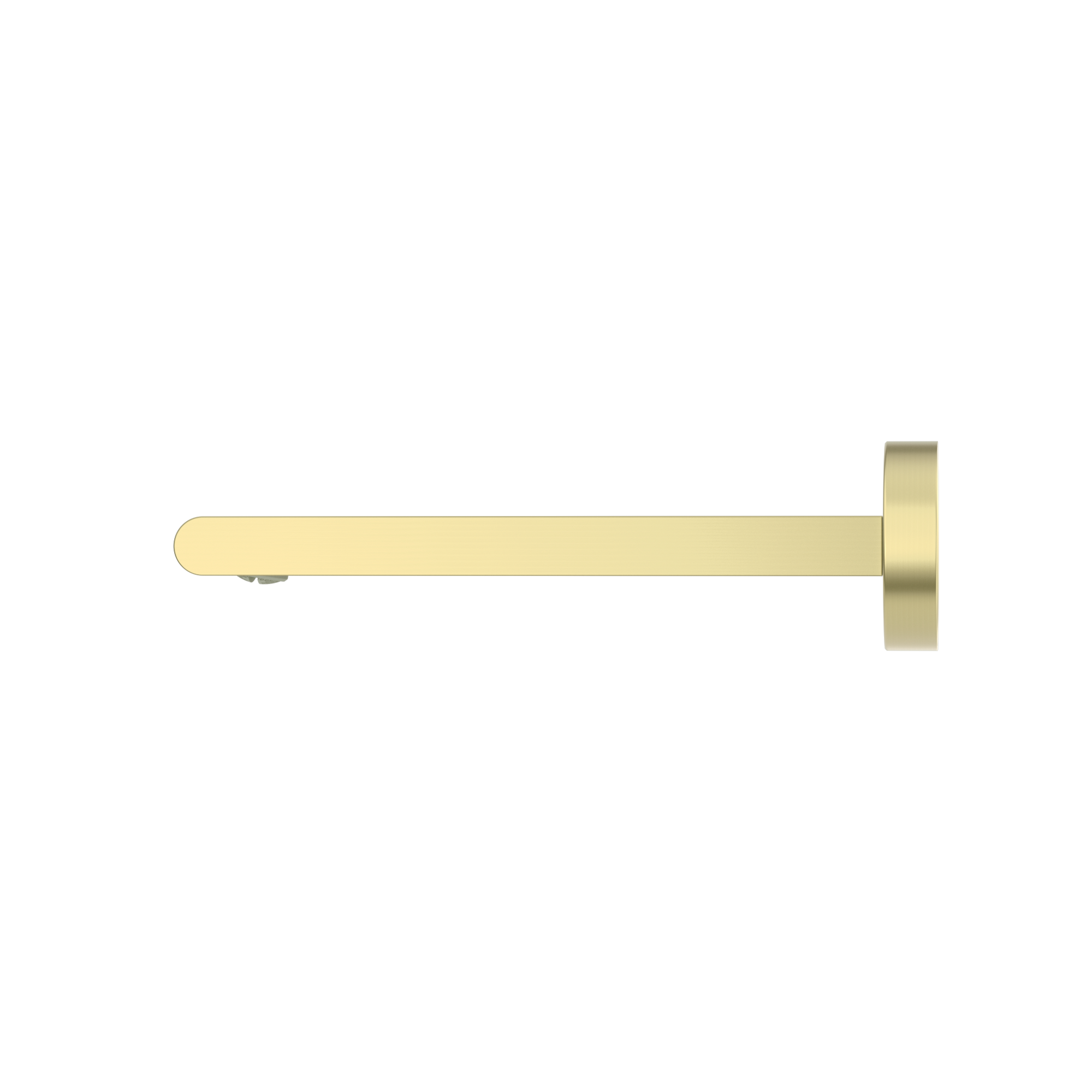 Bianca Fixed Bath Spout Only 240mm Brushed Gold