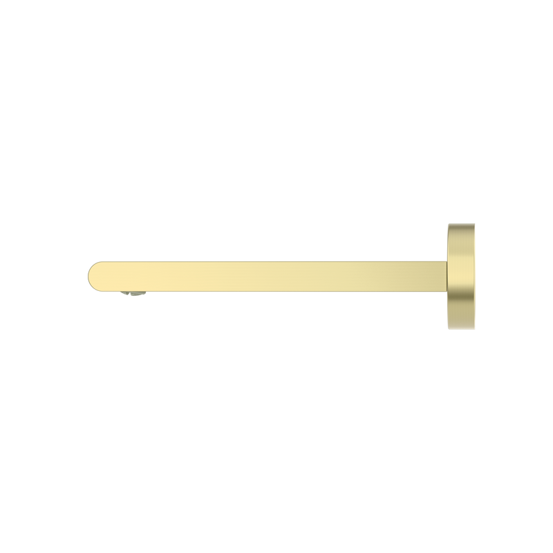 Bianca Fixed Bath Spout Only 240mm Brushed Gold