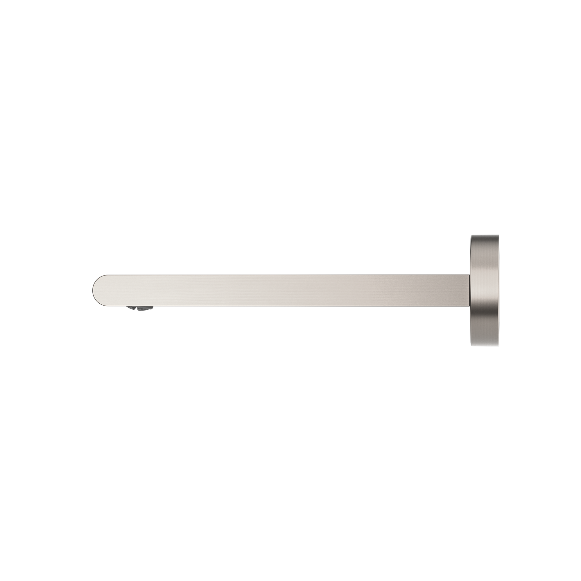 Bianca Fixed Bath Spout Only 240mm Brushed Nickel