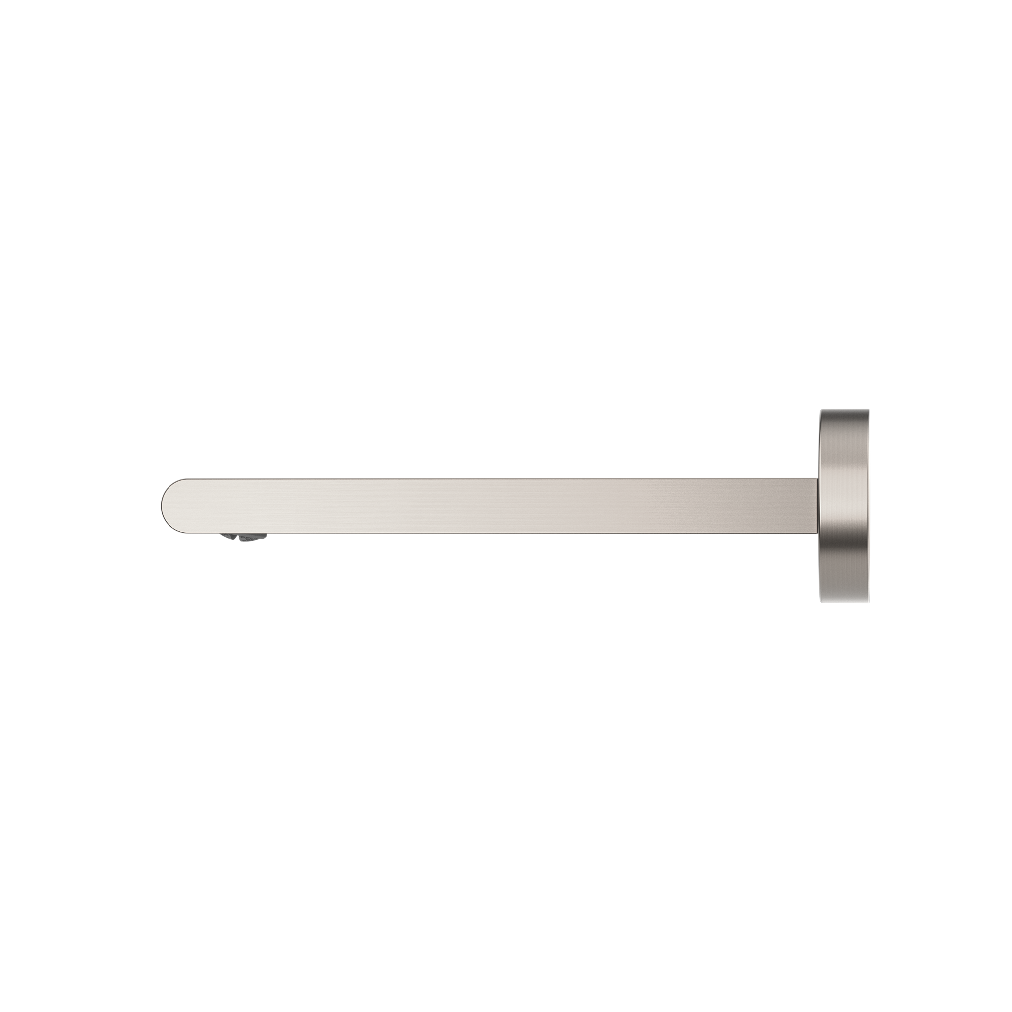 Bianca Fixed Bath Spout Only 240mm Brushed Nickel