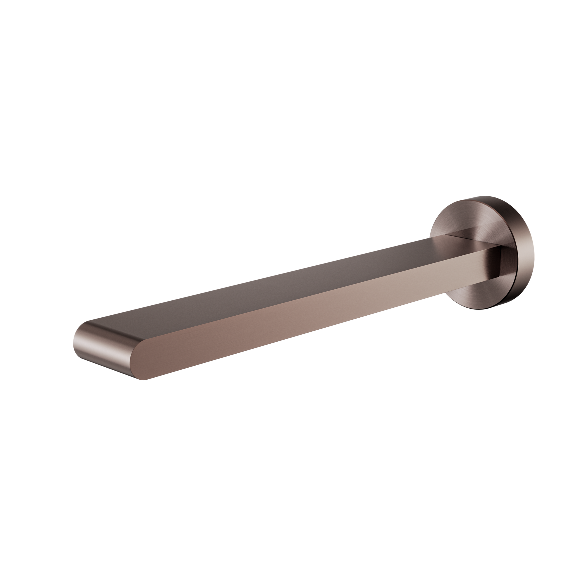 Bianca Fixed Bath Spout Only 240mm Brushed Bronze