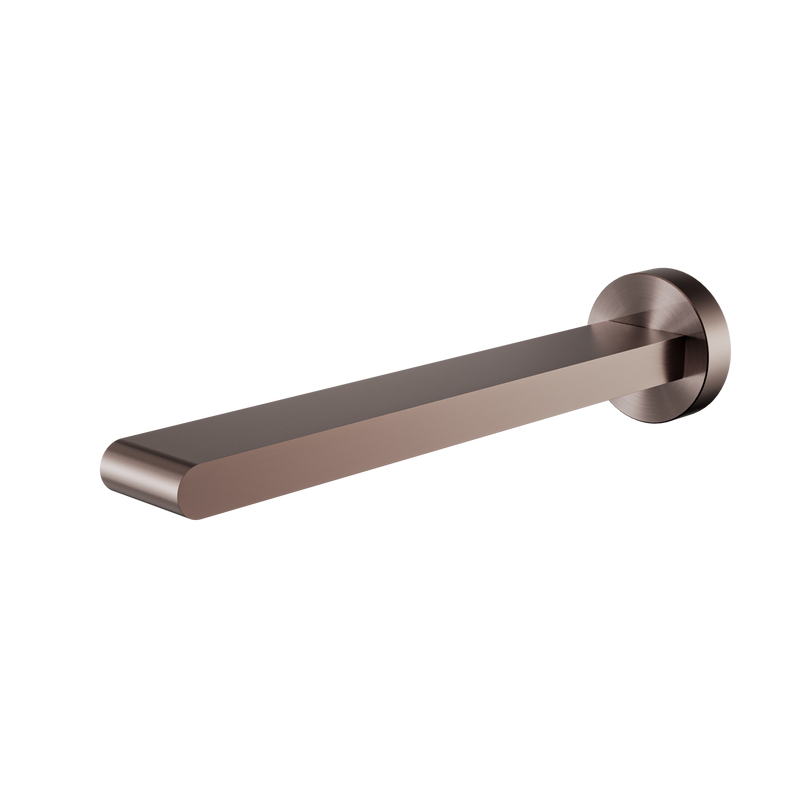 Bianca Fixed Bath Spout Only 240mm Brushed Bronze