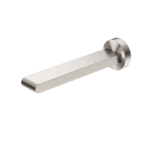 Bianca Fixed Bath Spout Only 200mm Brushed Nickel