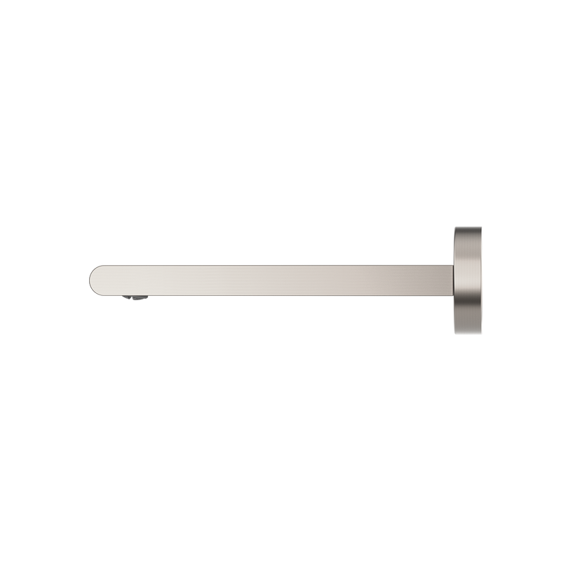 Bianca Fixed Bath Spout Only 200mm Brushed Nickel