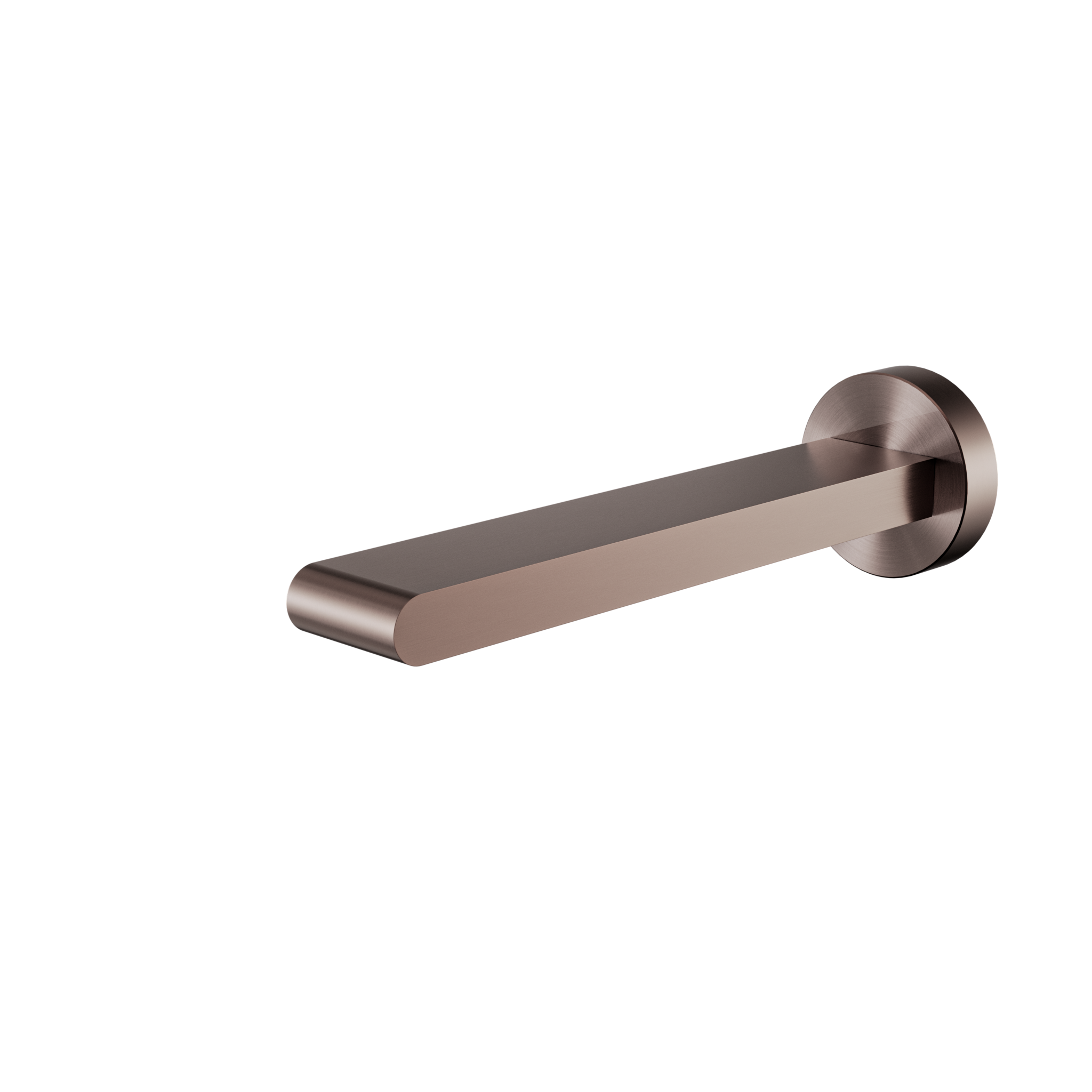 Bianca Fixed Bath Spout Only 200mm Brushed Bronze