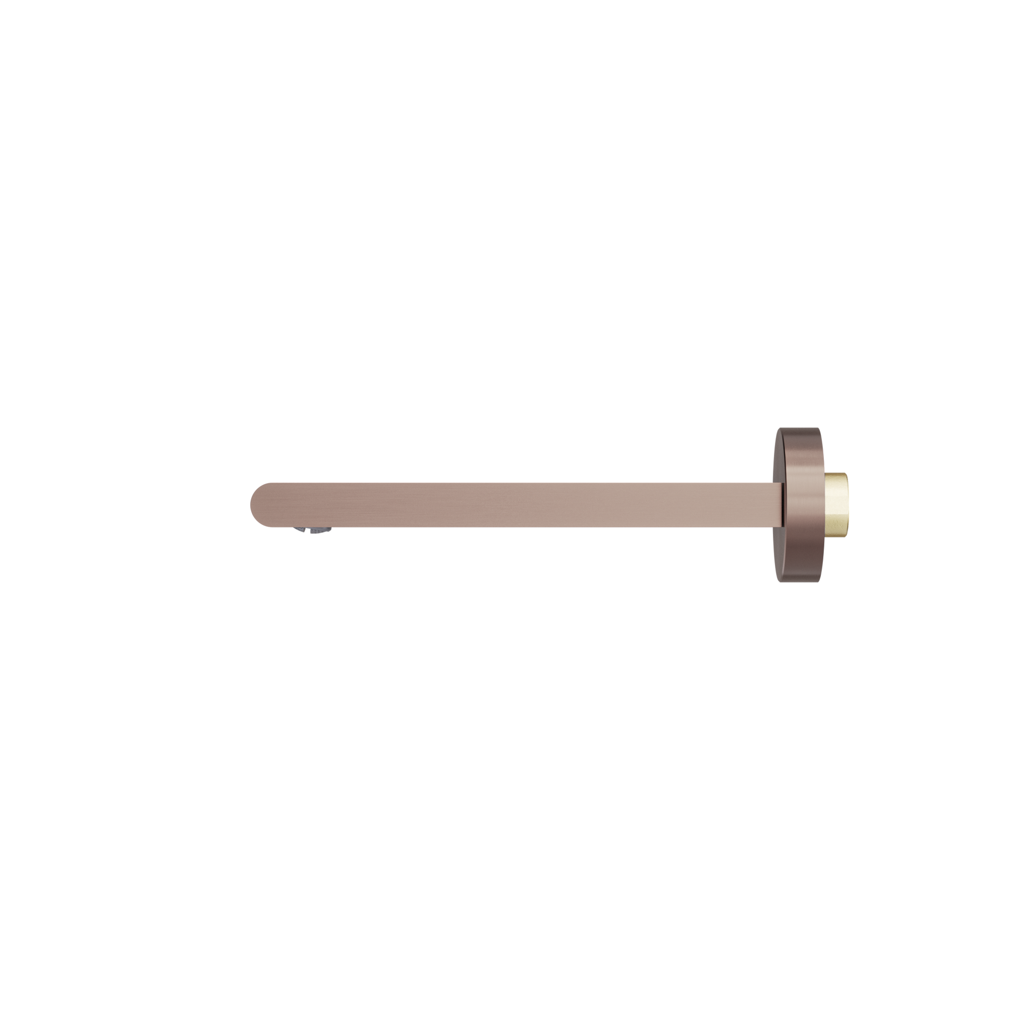 Bianca Fixed Bath Spout Only 200mm Brushed Bronze