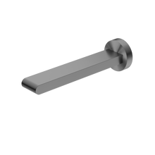 Bianca Fixed Bath Spout Only 200mm Gun Metal
