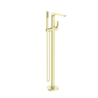 Bianca Freestanding Bath Mixer With Hand Shower Brushed Gold