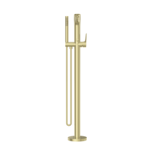 Bianca Freestanding Bath Mixer With Hand Shower Brushed Gold