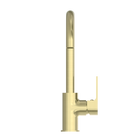 Bianca Kitchen Mixer Gooseneck Spout Brushed Gold