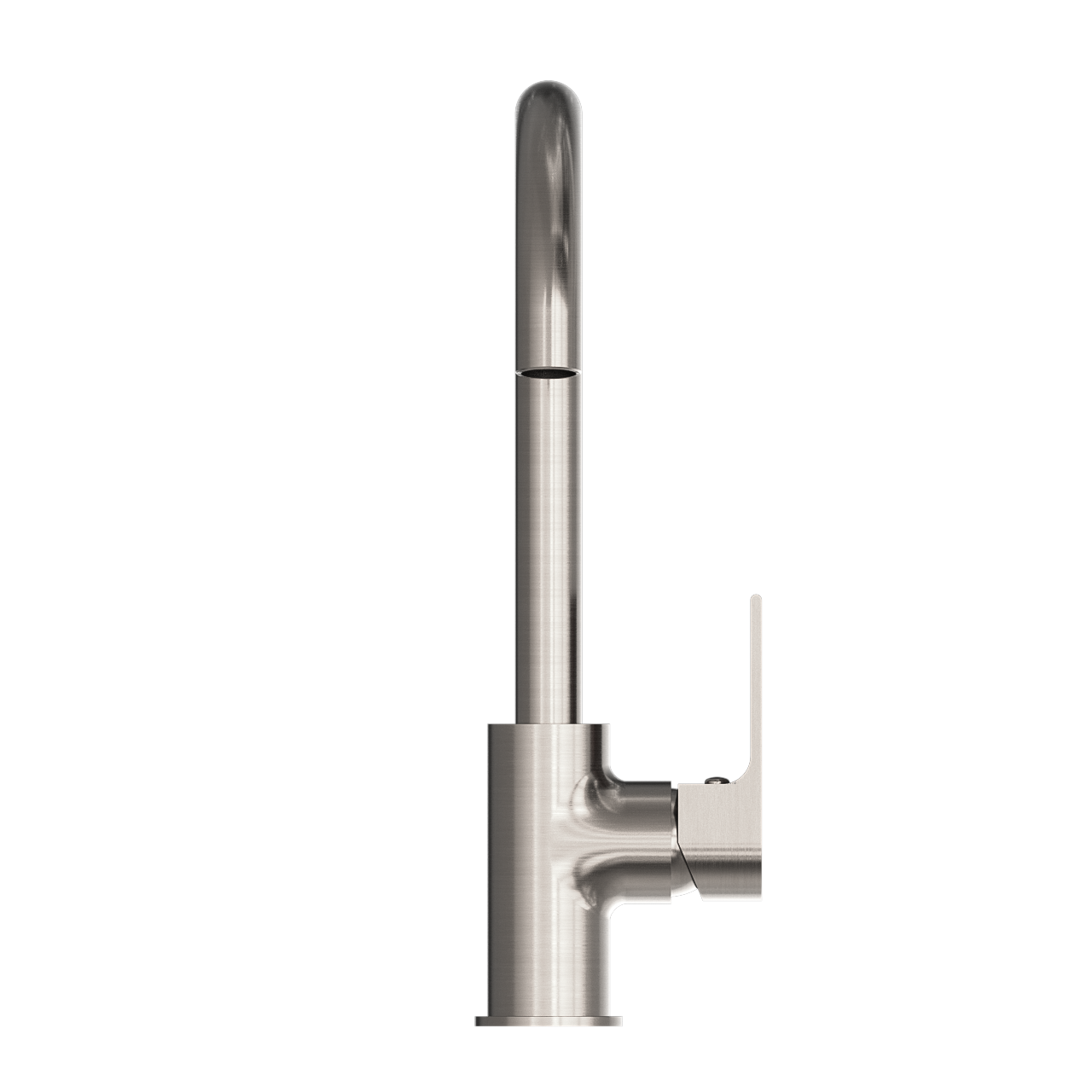 Bianca Kitchen Mixer Gooseneck Spout Brushed Nickel