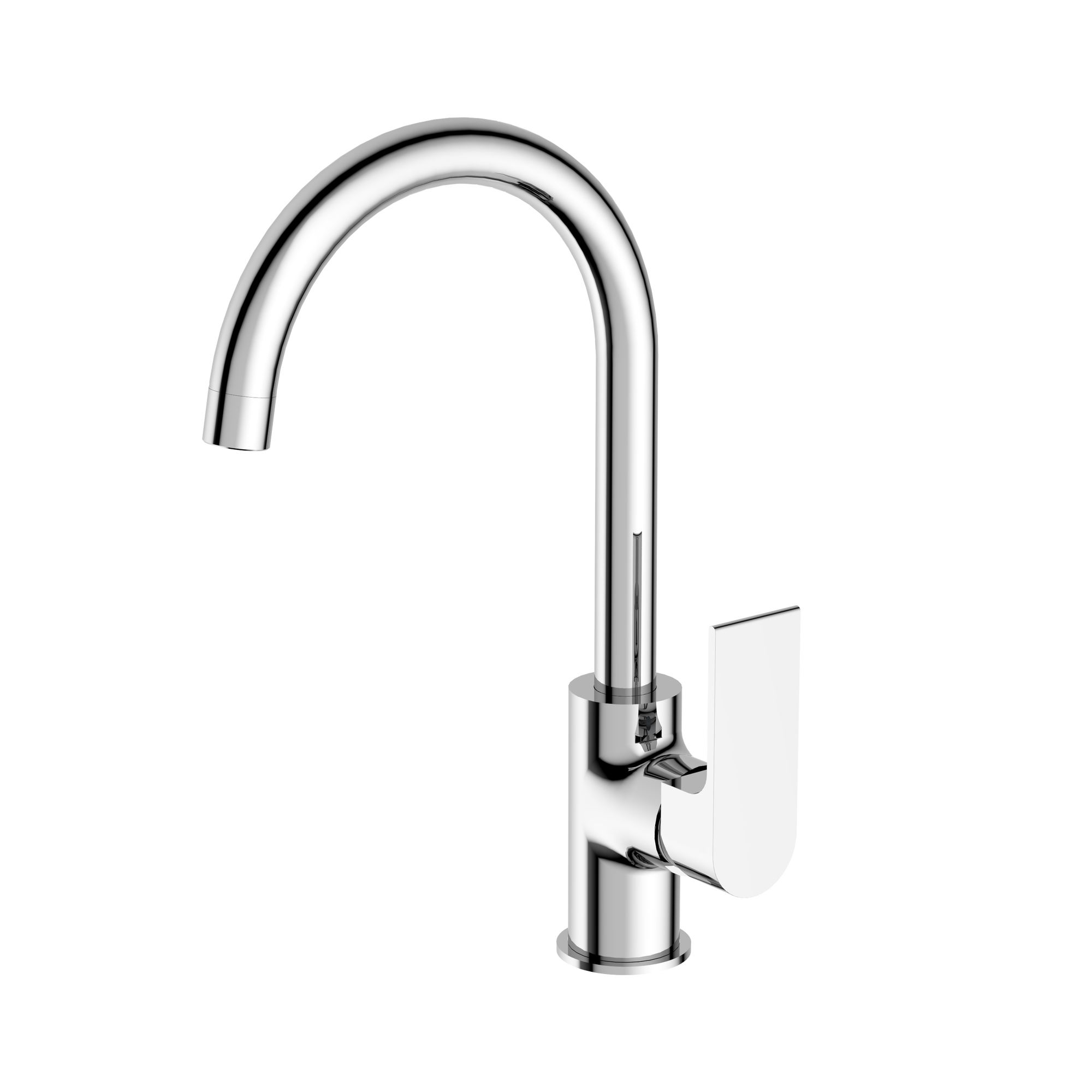 Bianca Kitchen Mixer Gooseneck Spout Chrome