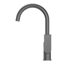 Bianca Kitchen Mixer Gooseneck Spout Gun Metal