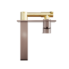 Bianca Wall Basin/Bath Mixer 187mm Brushed Bronze