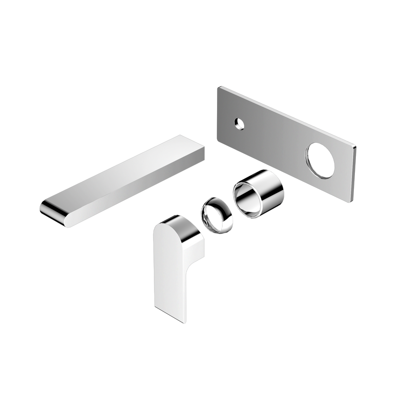 Bianca Wall Basin/Bath Mixer 187mm Trim Kits Only Chrome