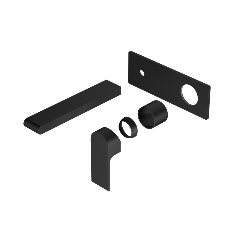 Bianca Wall Basin/Bath Mixer 187mm Trim Kits Only Matte Black